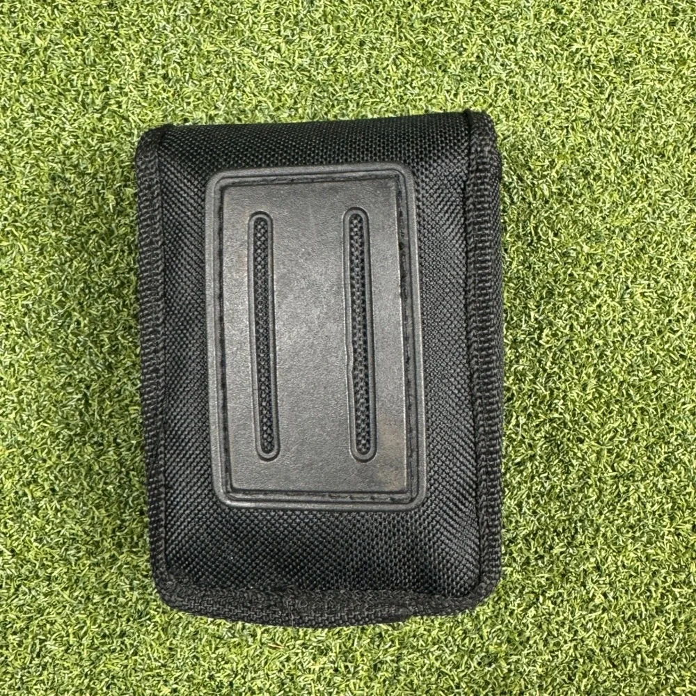Discovery Channel Black Nylon Belt Clip Pouch Phone‎ Case 6x4